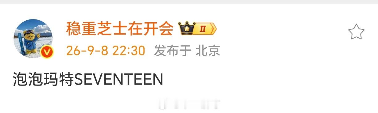 泡泡玛特SEVENTEEN ​​​