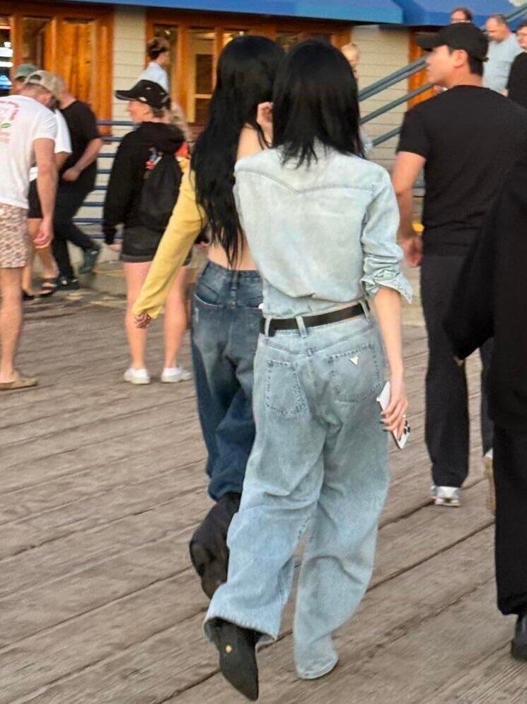 被偶遇到的柳智敏&金玟庭 ​​​