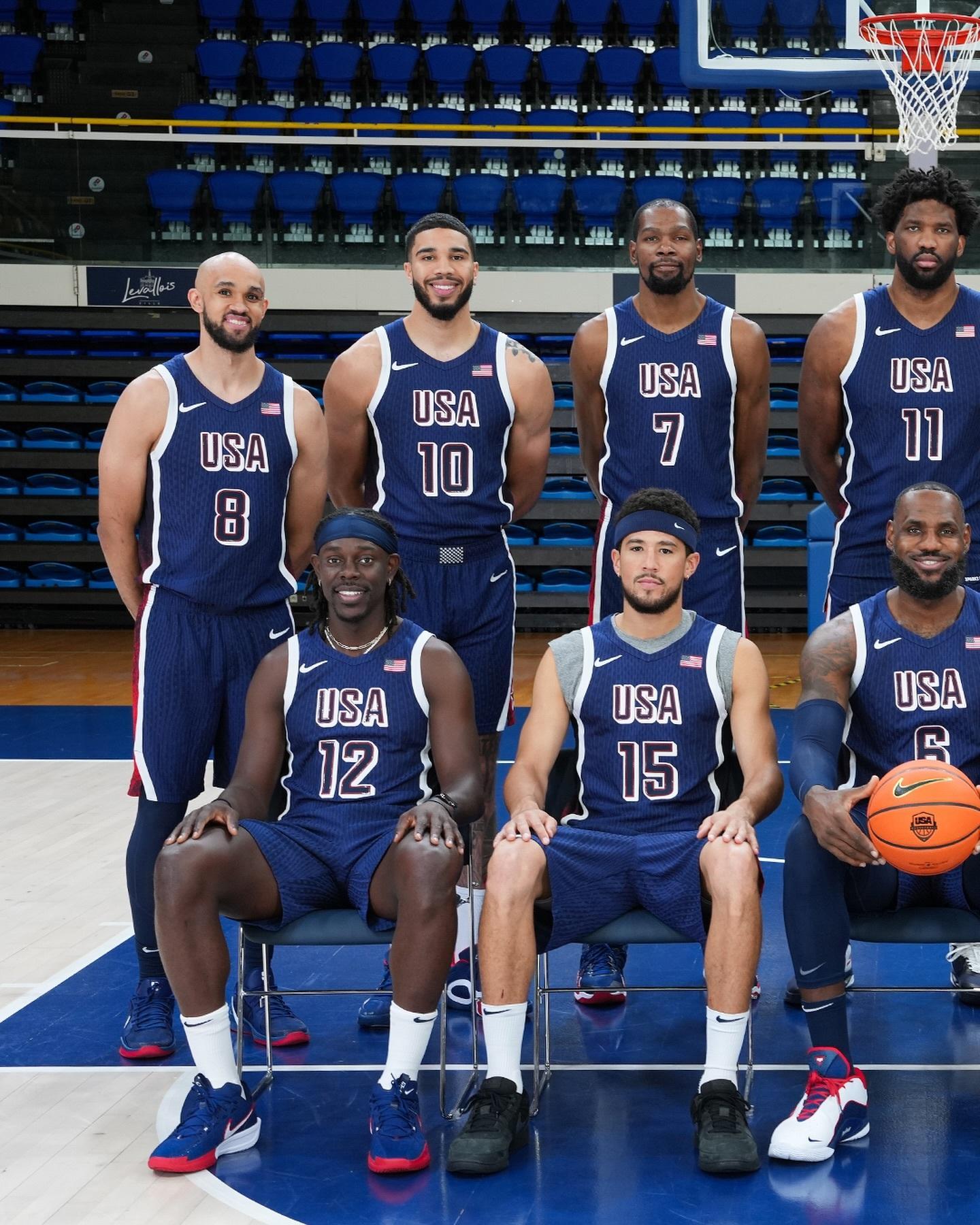 📸 The official 2024 USA Basketball Men’
