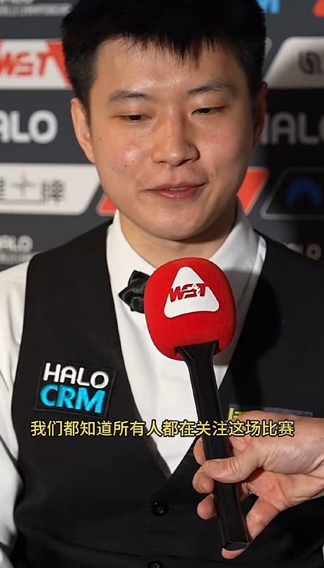 【赵心童说和丁俊晖关系非常要好】赵心童丁俊晖知道大家都在关注这场比赛  赵心童说