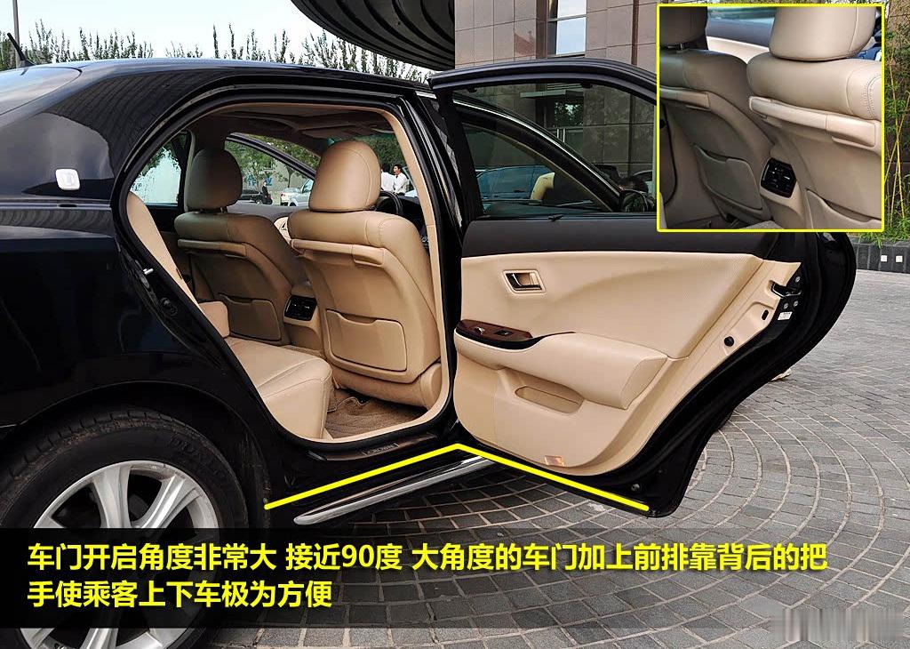 后排车门近90度开启竟然成为了卖点了？再往前的车型不知道，二三十年前很多车就有了