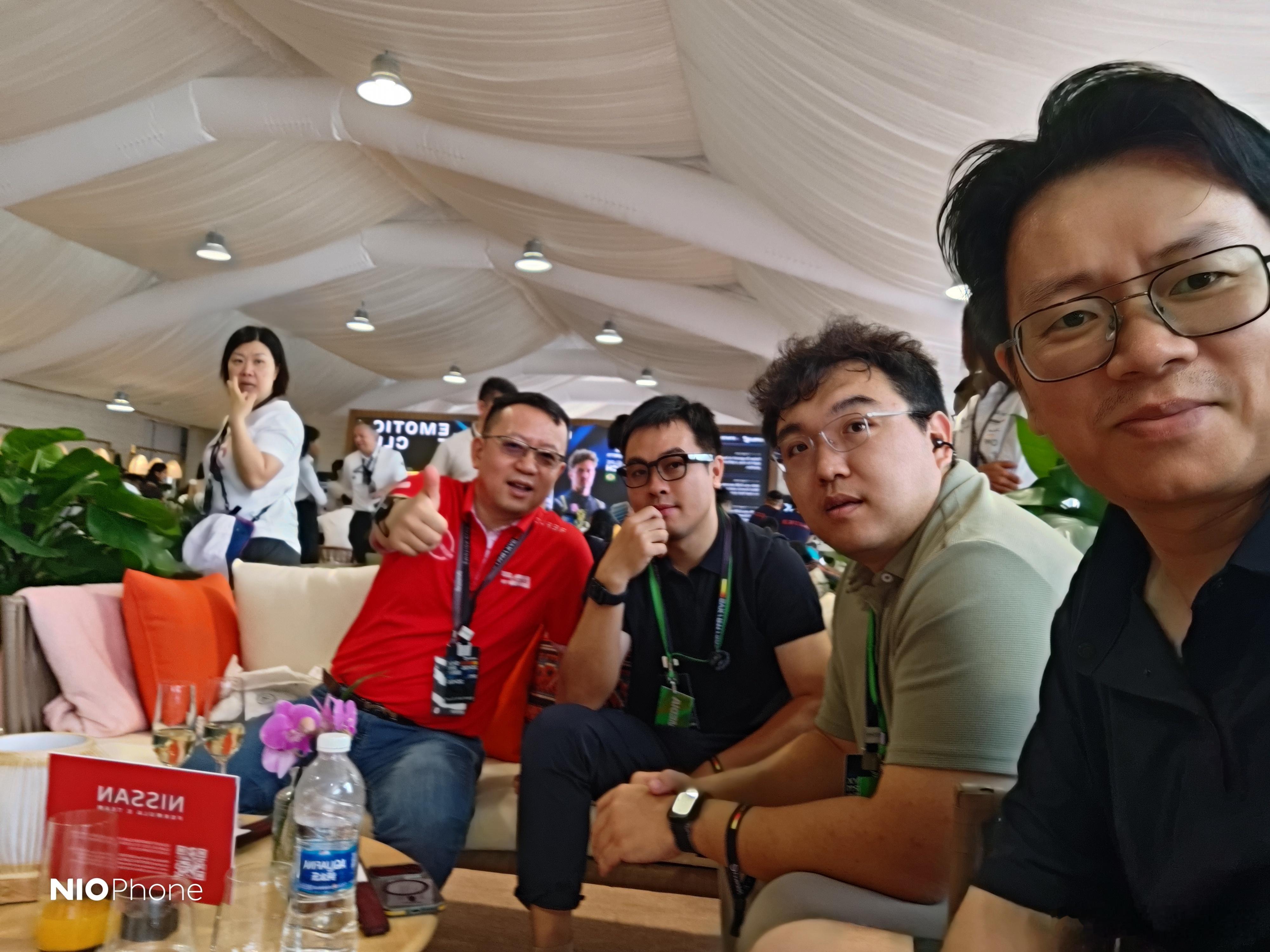 今天在三亚第二次参观FE的车队P房，还是东风日产车队。这次和以往不一样，东风日产