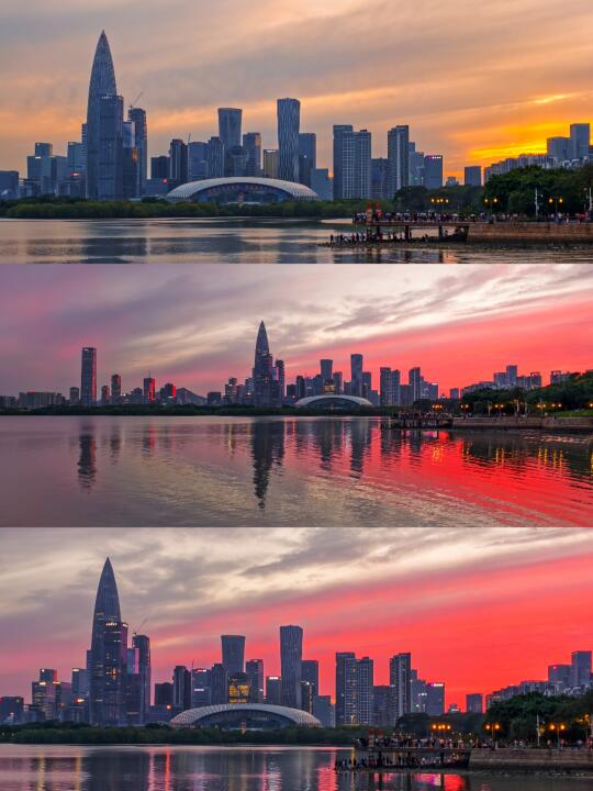 又是被深圳晚霞治愈的一天❤