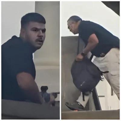 行凶的父子兵纳维德(左)与父亲萨吉德， 印度警方今天表示，在澳洲悉尼邦迪海滩枪击