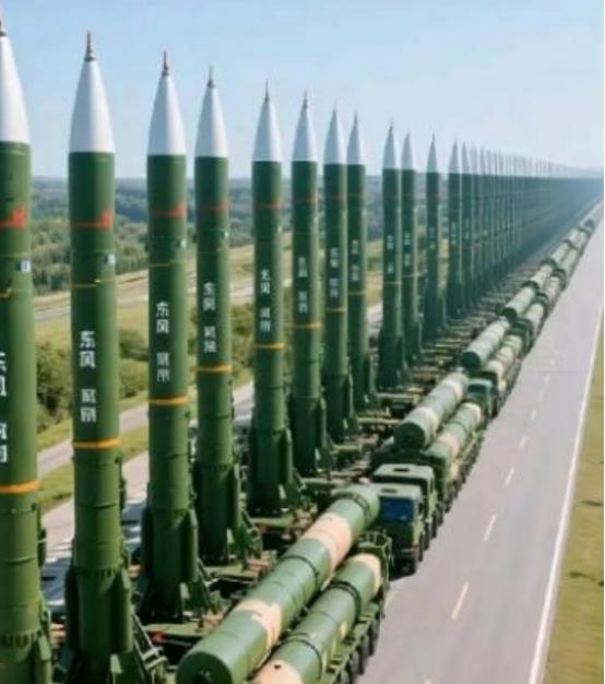 中国可以告诉日本及美国，但凡中国想把导弹射向日本全境，看看它们能拦截多少，发射5