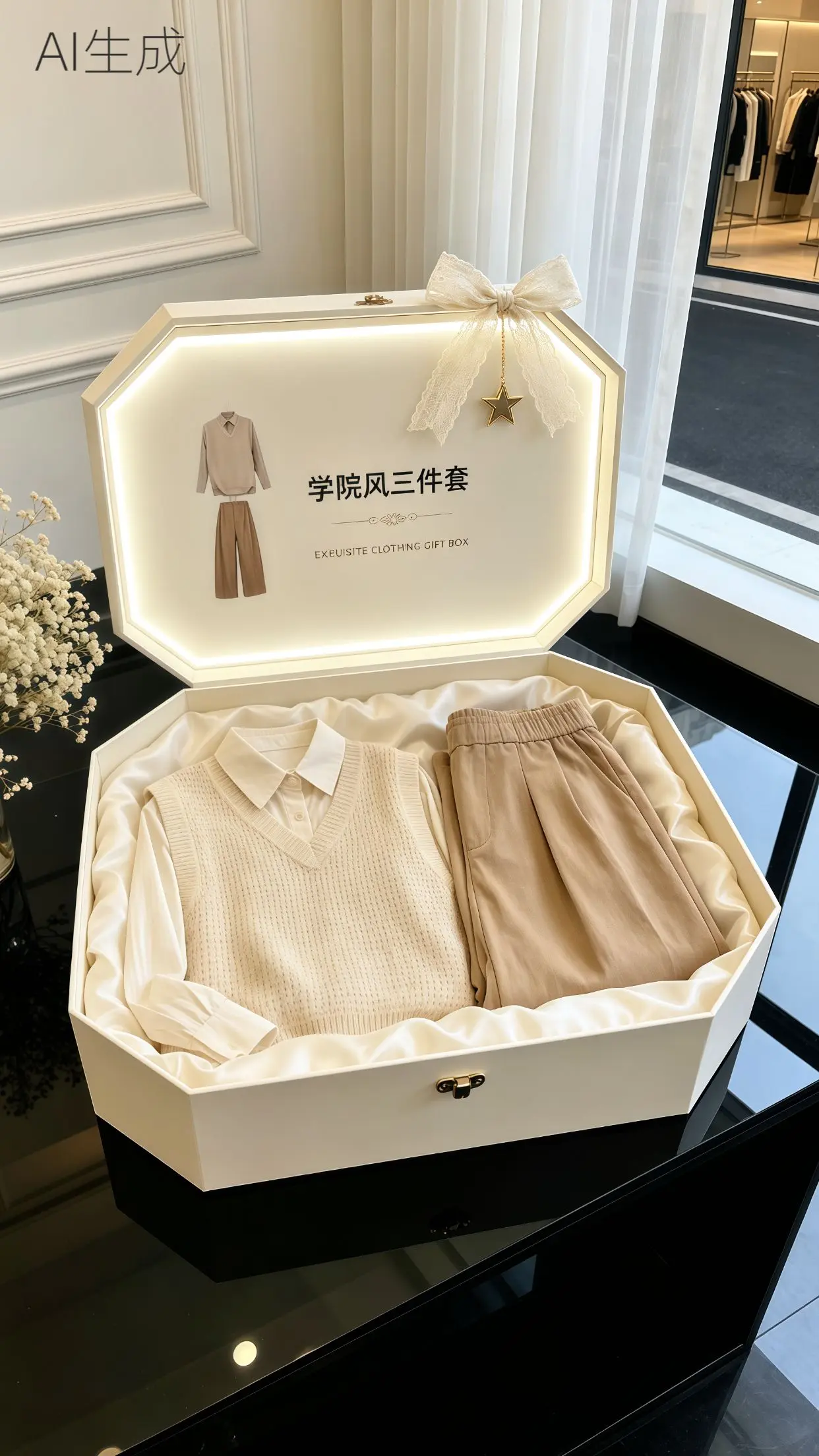 学院风 学院风穿搭 学院风三件套