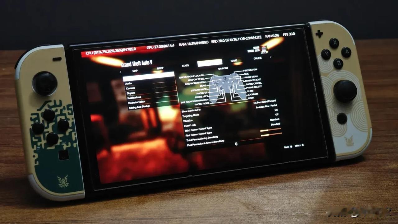 玩家把《GTA V》原生移植到初代 Switch，超频后接近 30 fps

R