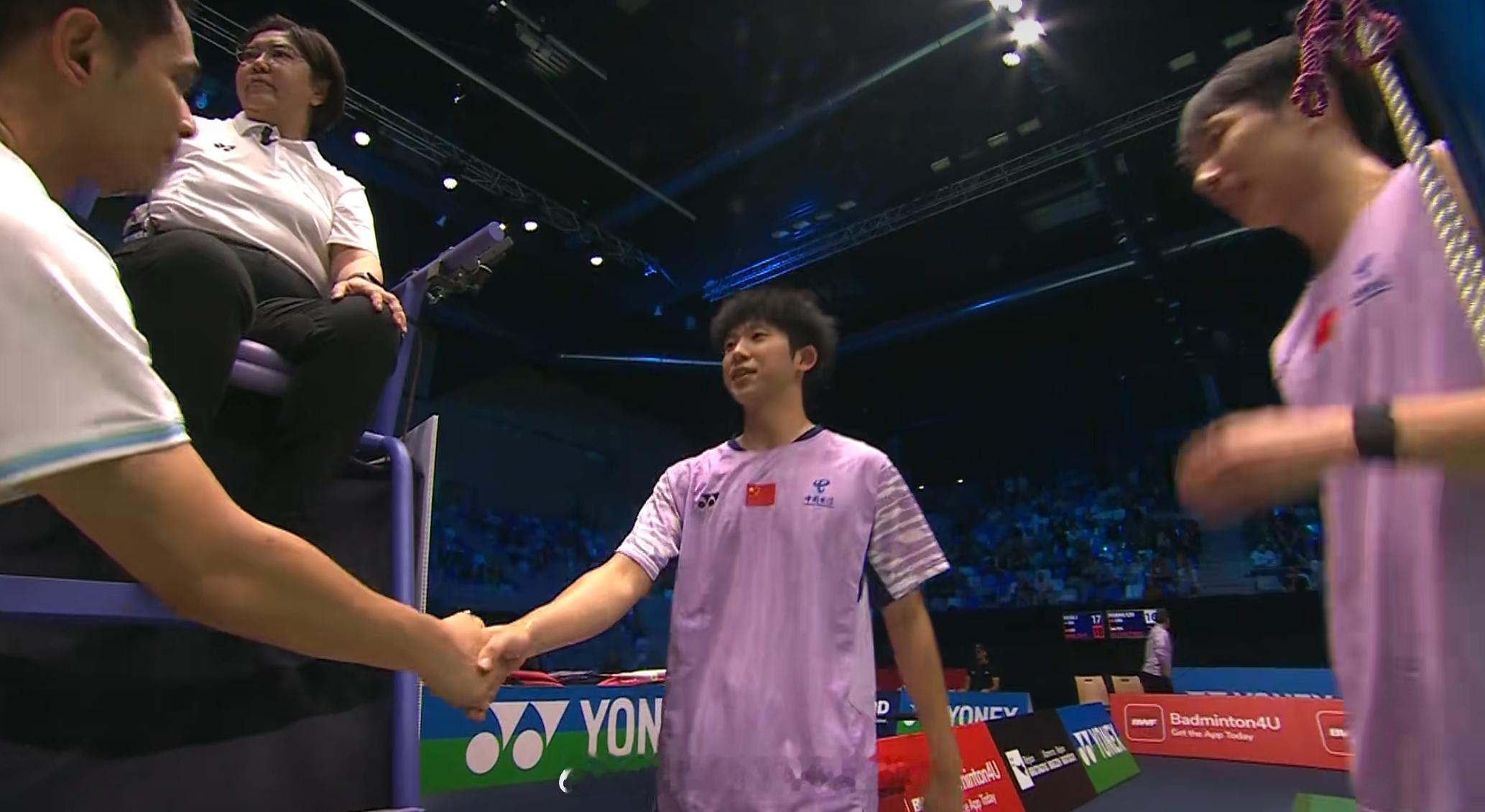 男双 1/16赛  黄荻*退赛 刘阳 16-21 阿尔菲安 菲克里2025年法国