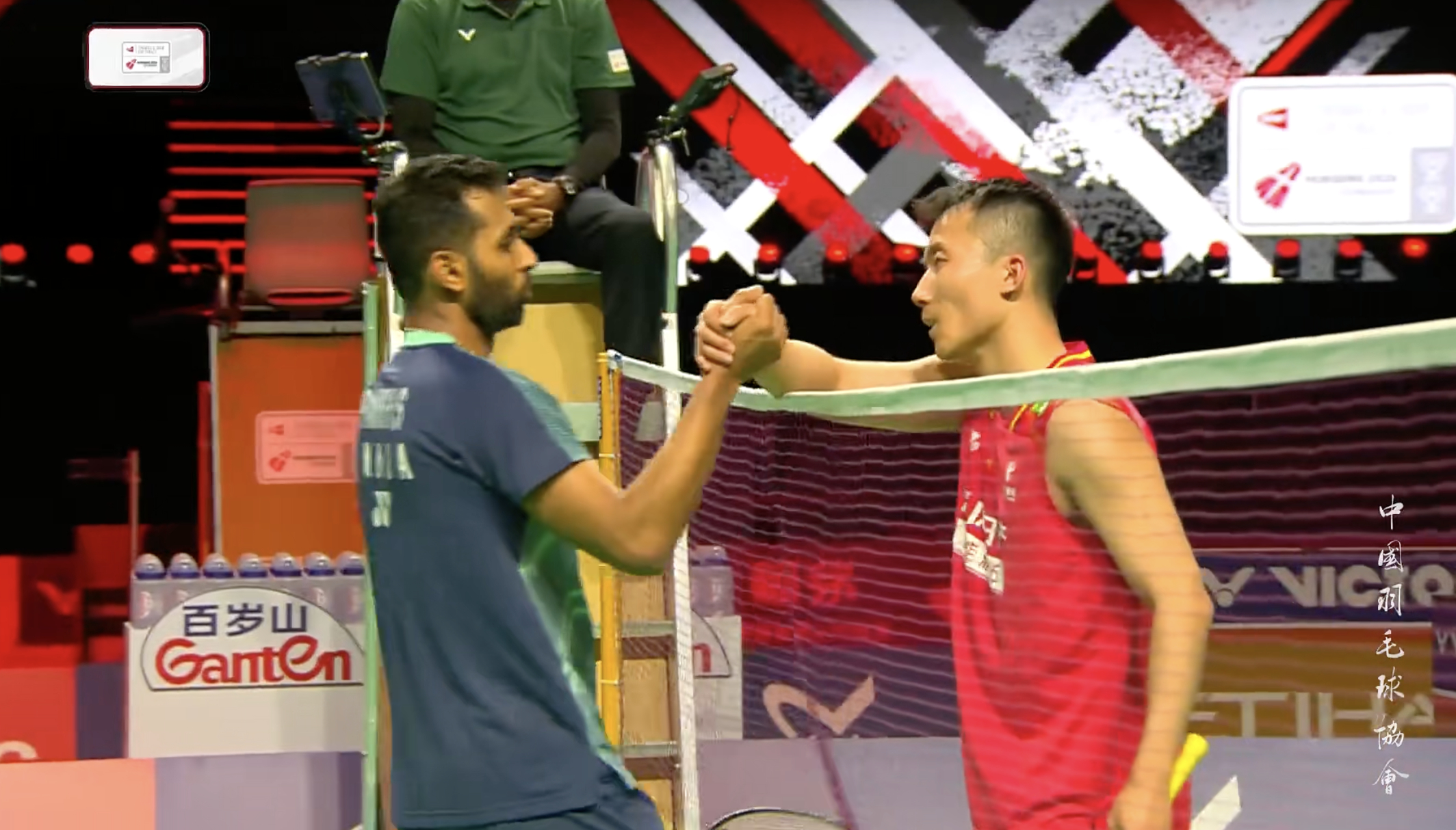 1号场地【汤杯A组：中国🇨🇳 3-2 🇮🇳印度】一单：李诗沣🇨🇳 2