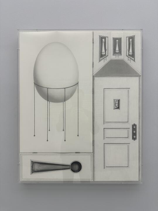 屳东堂群展“念生象”，重点看彭璐（图1-2）、齐乐（图4-6）。彭璐今...