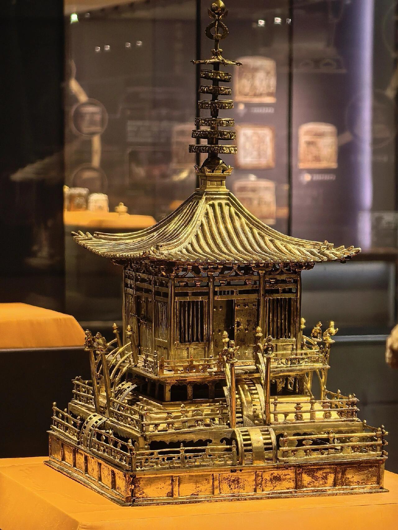 真正的唐构长这样？法门寺鎏金铜浮屠！ ​​​
