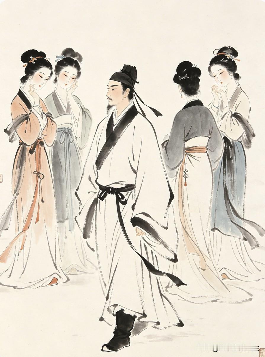 仓央嘉措说：
“如果一个女人在你面前花枝乱颤，你就把她当空气，如果一个女人搔首弄