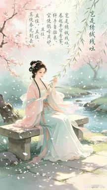 最后一次起诗社，尽显“人间四月诸芳尽”的萧条冷落。在只有林黛玉等六个人直接参与下