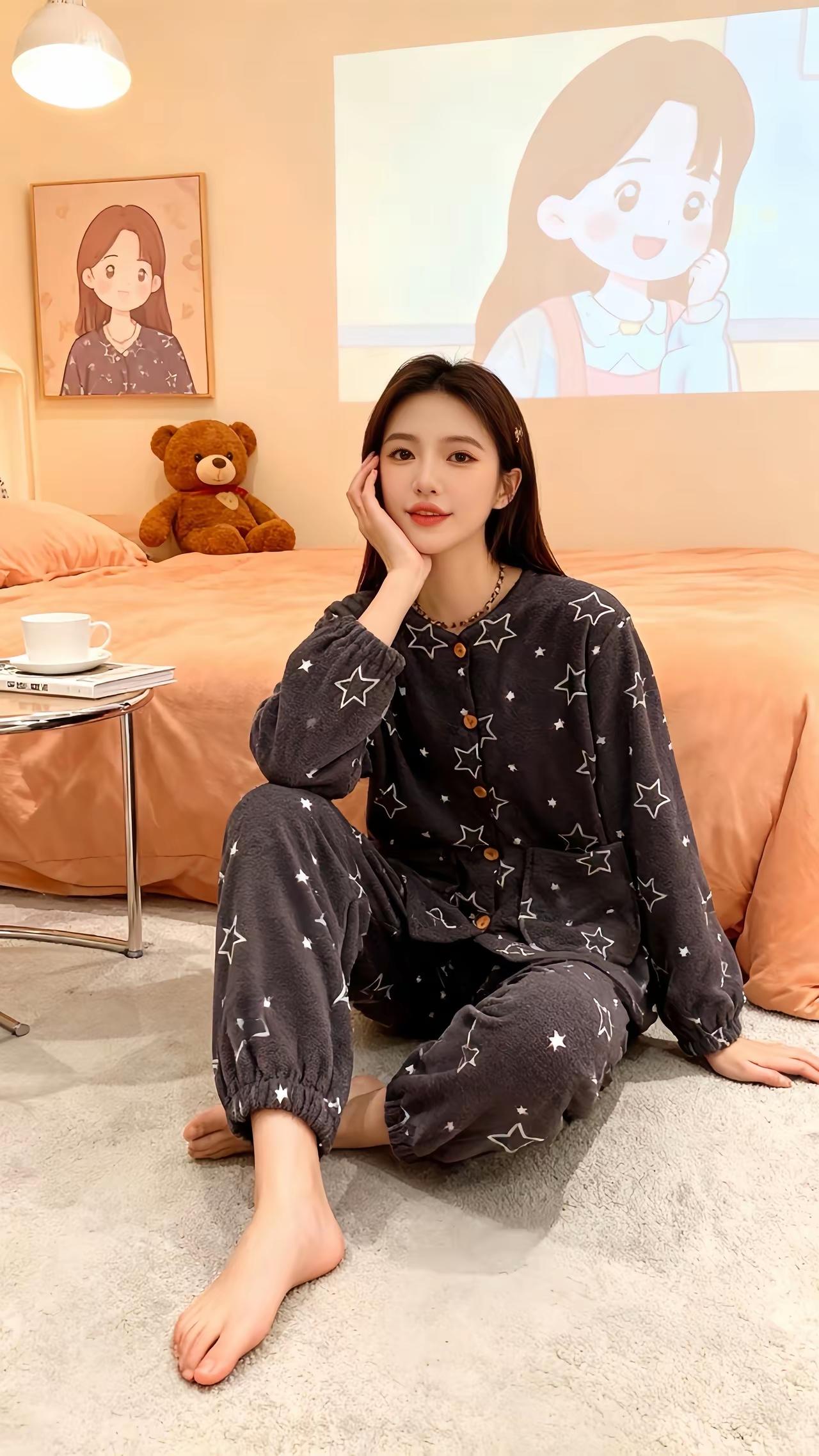 原来黑色衣服显脚白