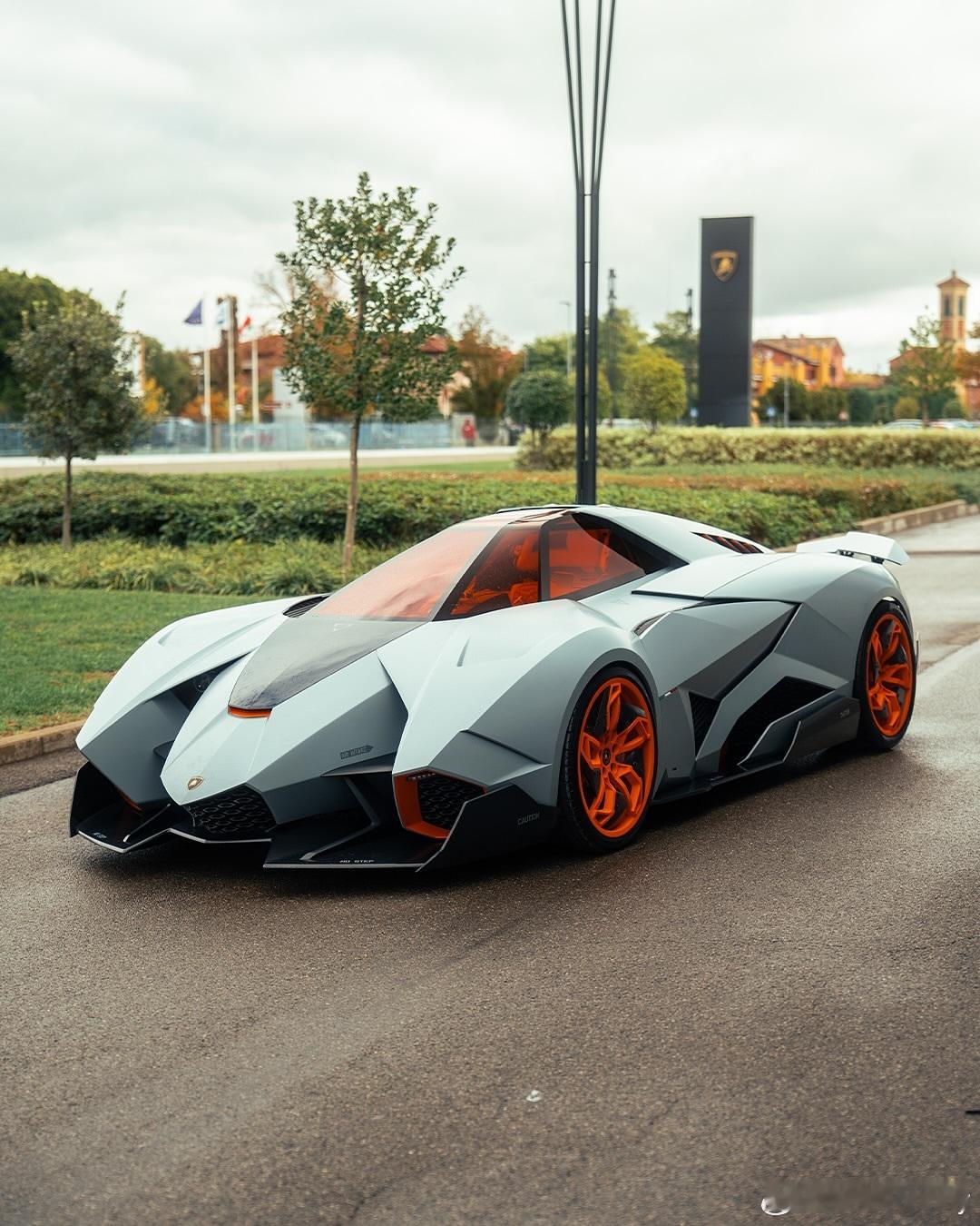 说到外形，兰博基尼是真的在行Lamborghini Egoista 