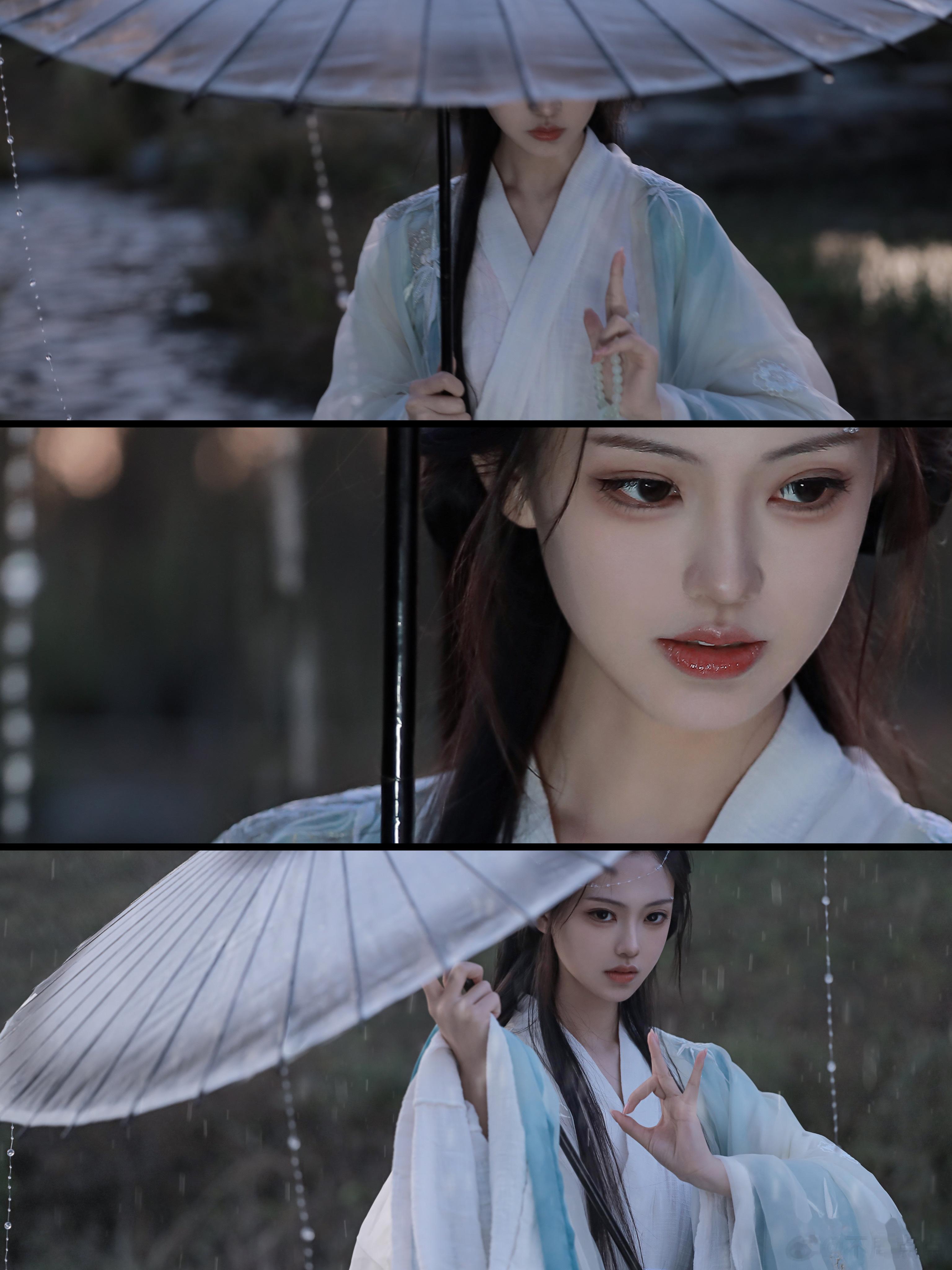 #汉服[超话]# 【青女】预告1.0出镜：我#不周点点[超话]# 摄影：子笙妆造