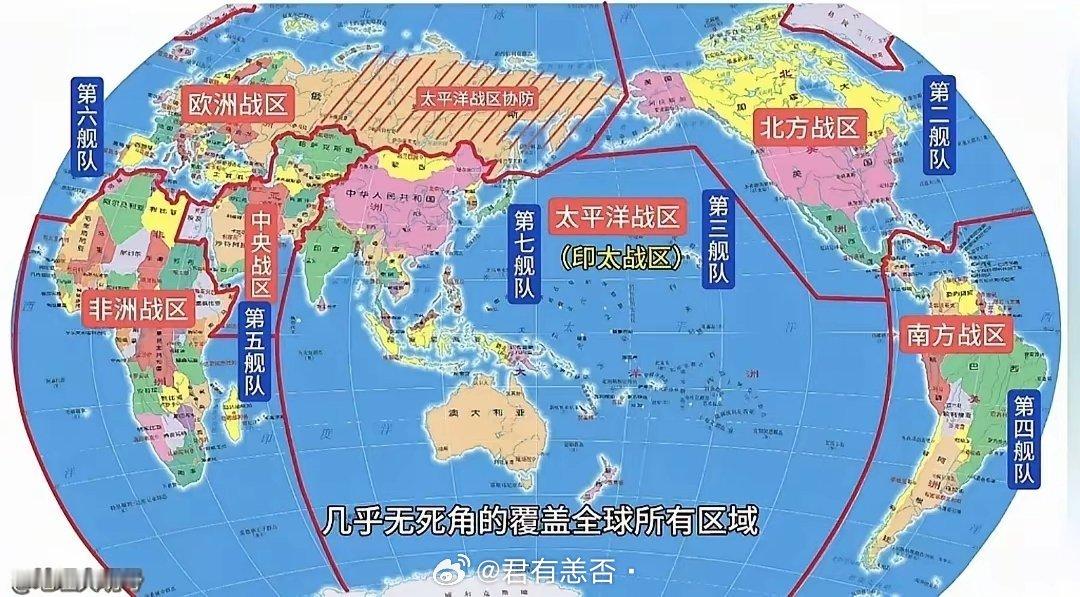 不看不知道一看吓一跳，老美在全球的军力部署有多霸道！难怪除了中俄，世界各国对老美