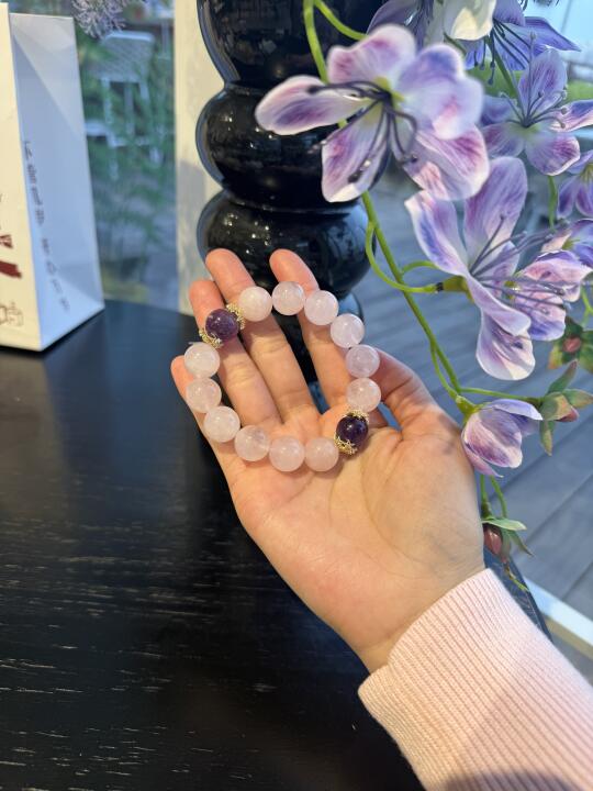 随手一拍的粉晶好美腻呀💓