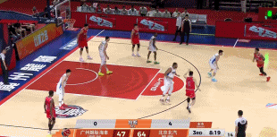 丝毫不怵！CBA北京击败广州，徐昕12分+6板+1助，6次出手命中5球，面对大魔