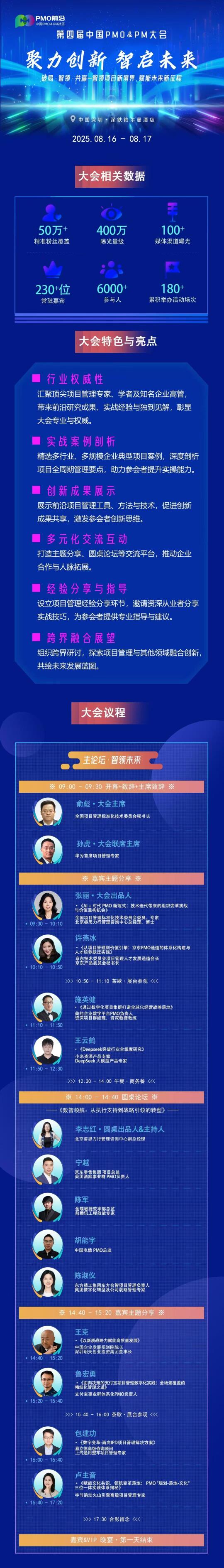 救命！第四届中国PMO&PM大会也太香了吧✨