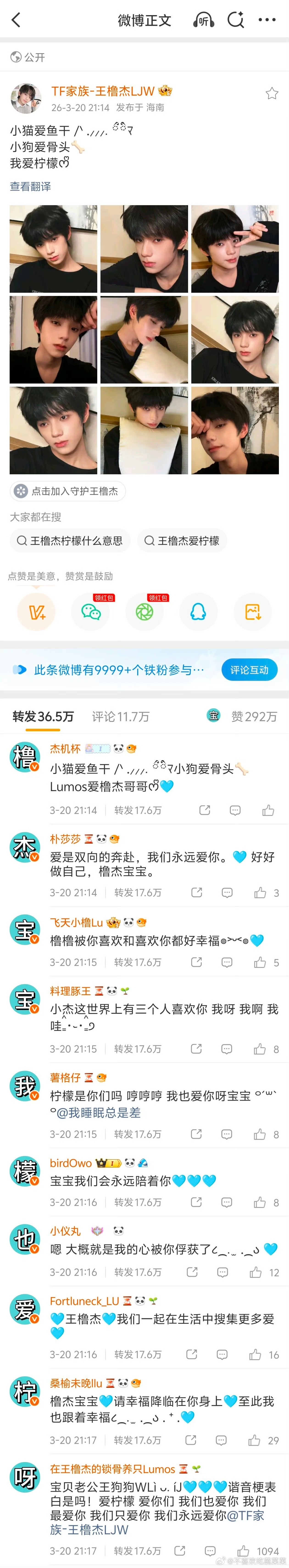 tg 王橹杰rz排字 