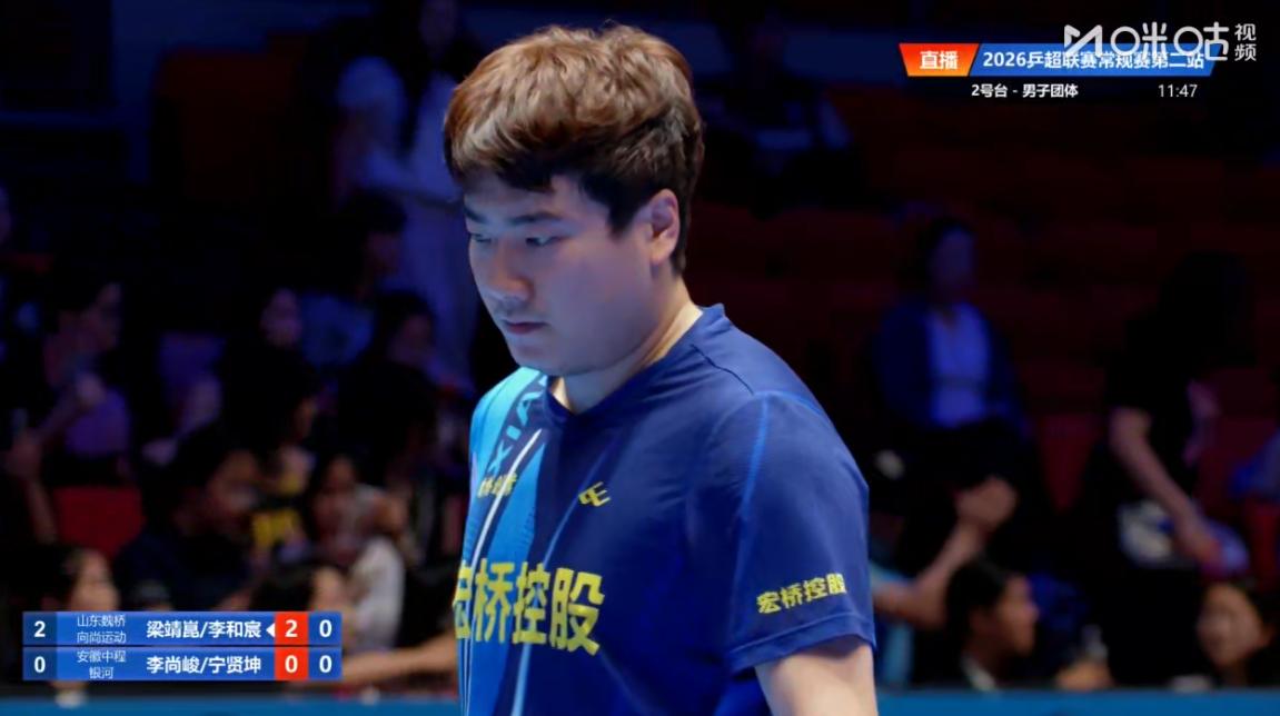 梁靖崑跟李和宸的配合越来越默契了，
3-0拿下李尚俊/宁贤坤，

前两局，
11