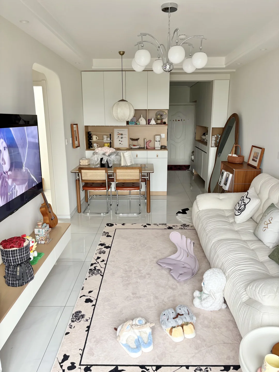 67平两室一厅｜普通人的家干净温馨就够啦✨