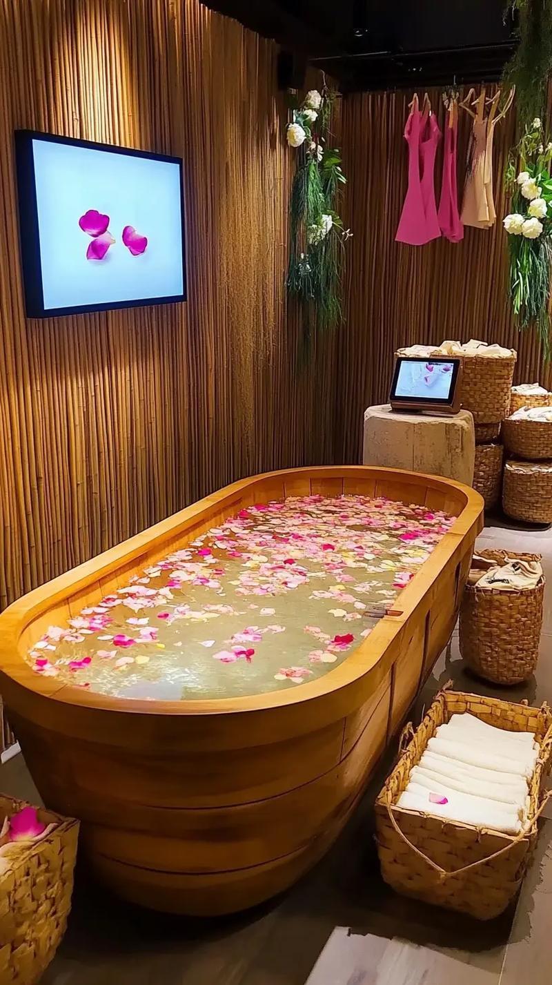 一位技师说：木桶浴助浴的时候，千万不能够让男客人大白条躺在那里。这样既不知羞耻，