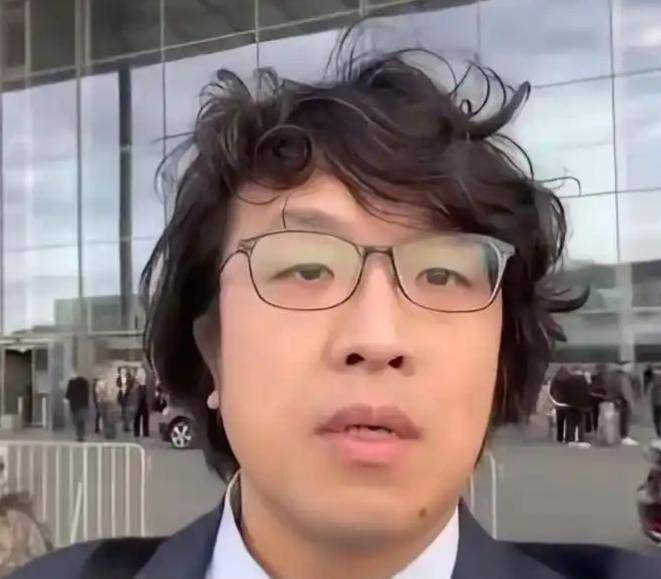 笑死我了，沈伯洋在德国议会门口拍了一张照片，然后叫嚣“绝不退缩”，被大陆网友指出