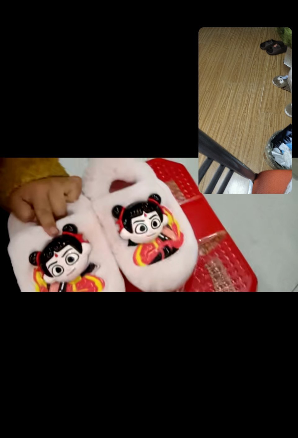 我真不行了，打视频跟我炫耀她新鞋子（孩子们你们继续去过美国人的什么圣诞节吧，哪吒