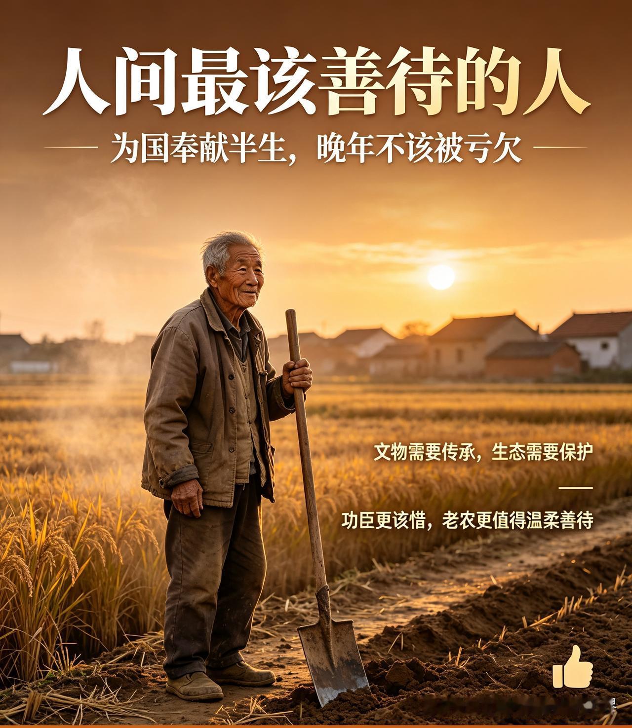 人间最该善待的人！为国奉献半生，晚年不该被亏欠
 
如今国家重视全方位保护，文物