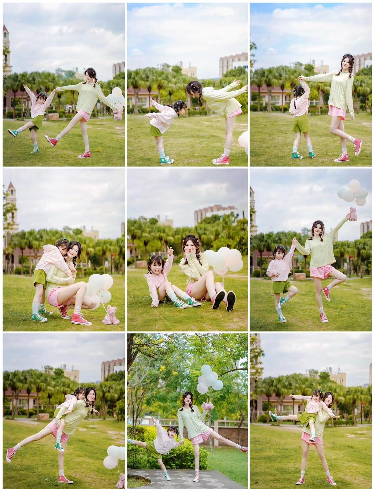 9️⃣个亲子拍照姿势不重样，嘎嘎出片。带娃出游就这样拍📷，有爱❤️的画面当然要