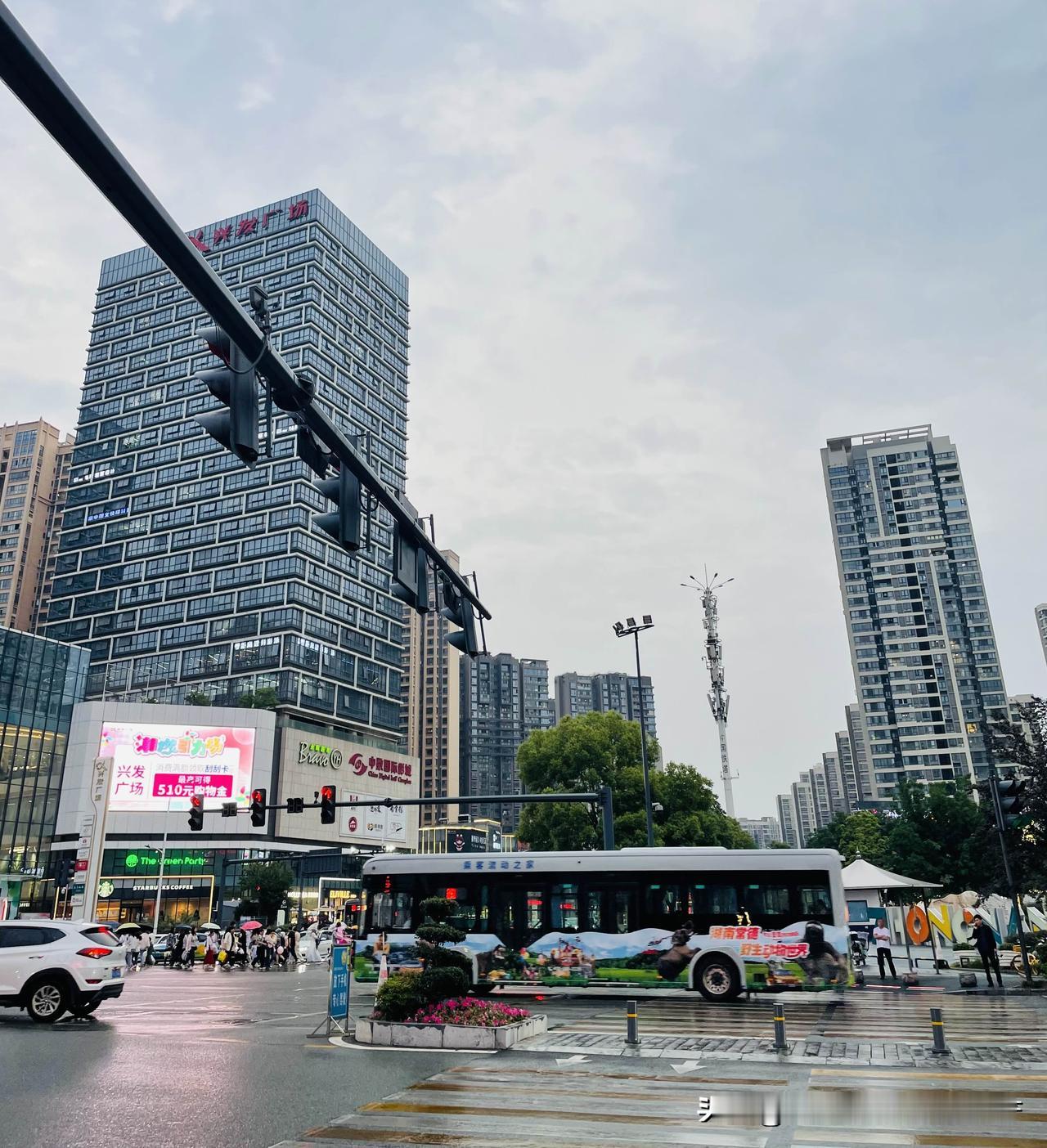 小雨后的宜昌，凉爽。从5.1的37度高温降到了今天的24度，晚上此刻是20度，走