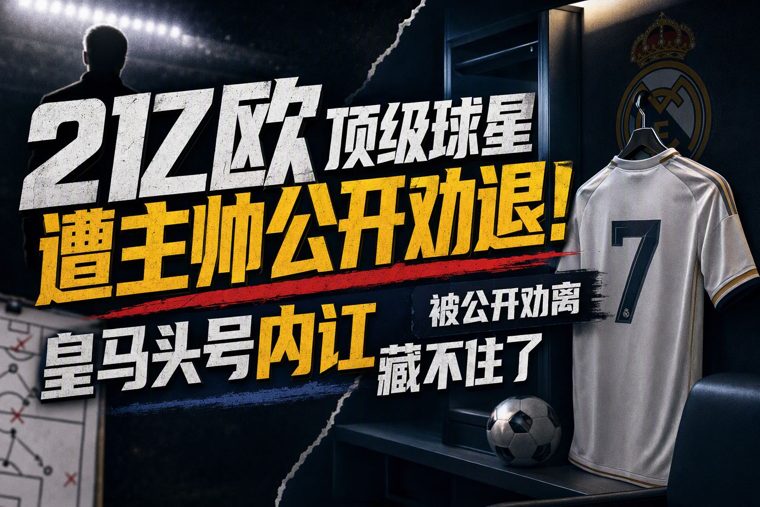 2亿欧顶级球星遭主帅公开劝退！皇马头号内讧藏不住了