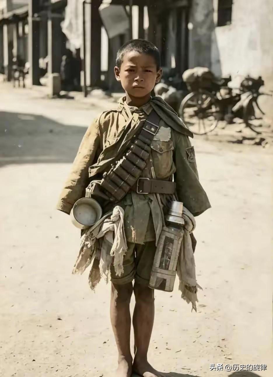 1938年广州，15岁少年兵赤脚被俘！日军想拍屈辱照，结果被他的站姿打脸
 
1