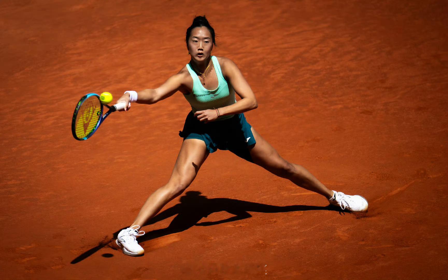 张帅被逆转 罗马单打首轮出局WTA1000罗马站，张帅6-1 4-6 2-6被李