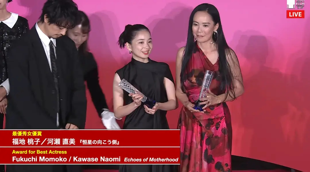 东京电影节最佳女演员俩人福地桃子、河濑直美《恒星的另一边》王传君 白百何 ​​​