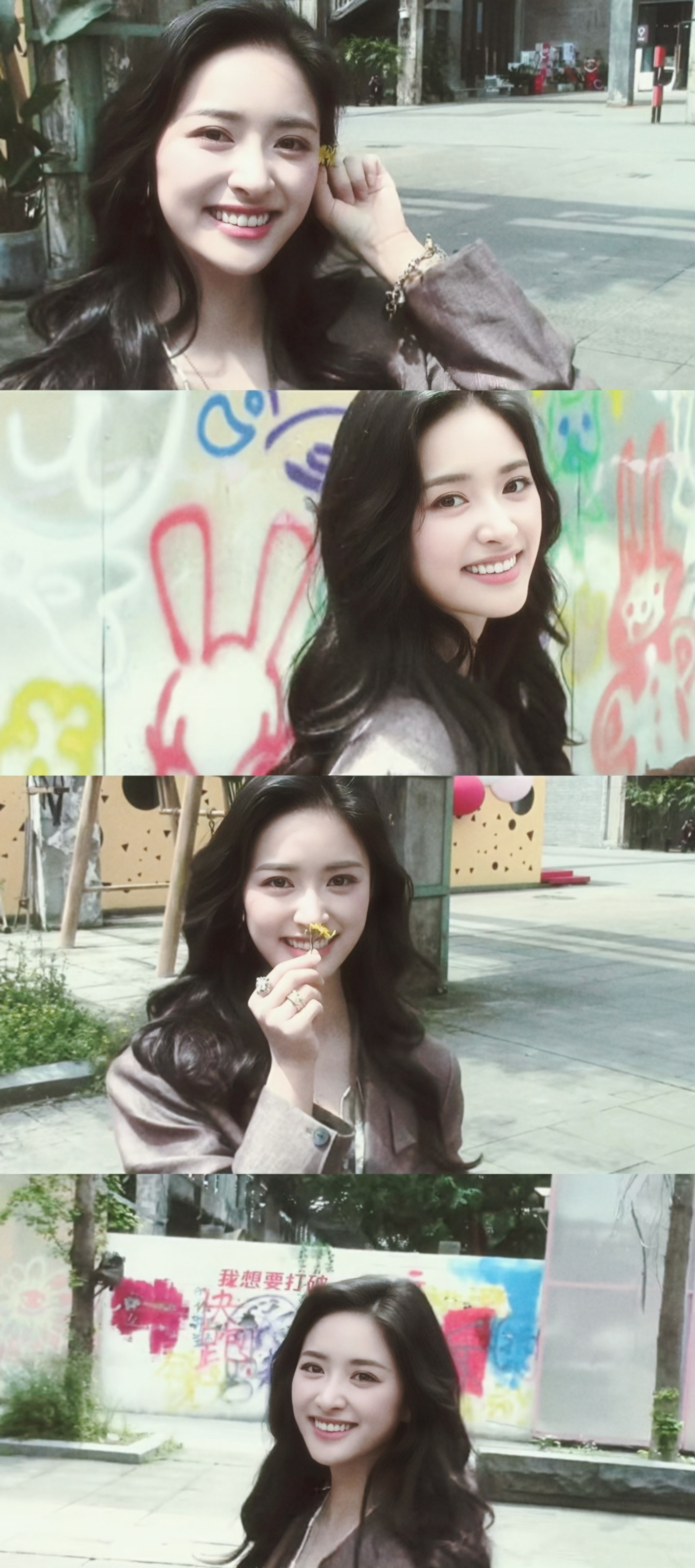 “你微微一笑蝴蝶为你倾倒🦋”