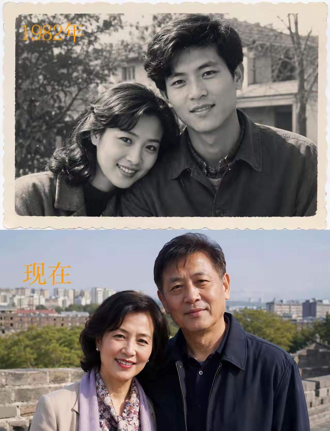 这真是最动人的故事了！从青涩少年到白发相伴，四十多年的风雨同舟，把日子过成了最美