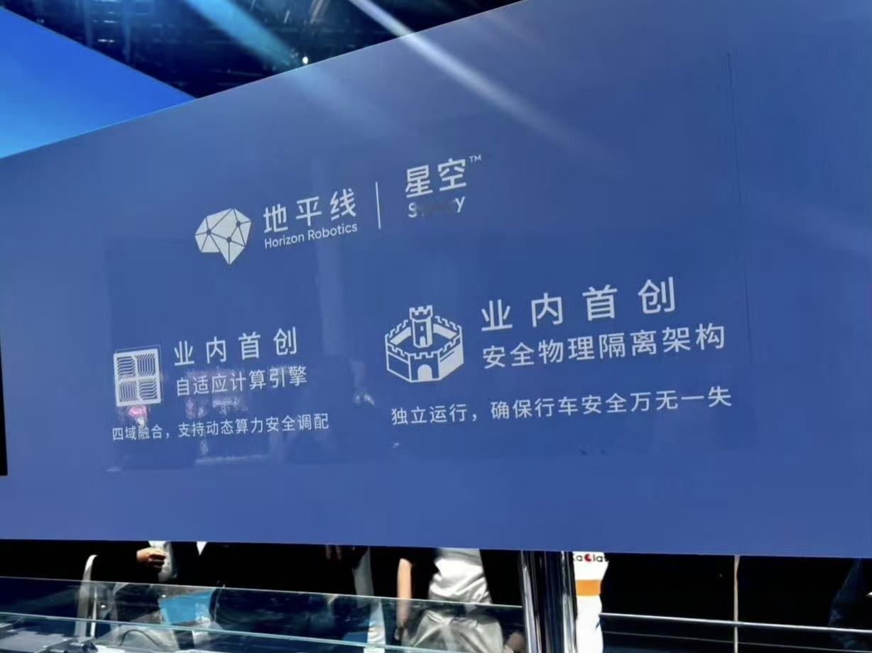 打卡地平线展台2026北京车展
看完地平线展台，突然想到地平线是不是现在国内为数