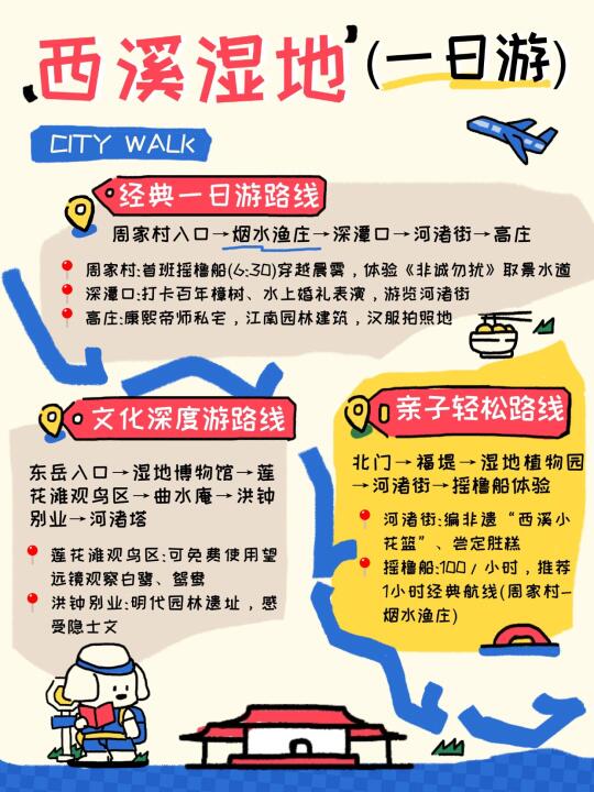 西溪湿地一日超全攻略‼️精华景点不走弯路
