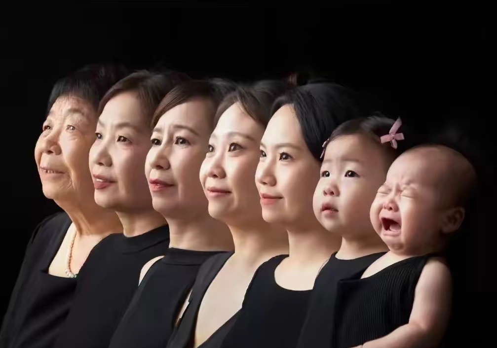 四代，六姓，七人，然后就知道什么叫基因。 ​​​