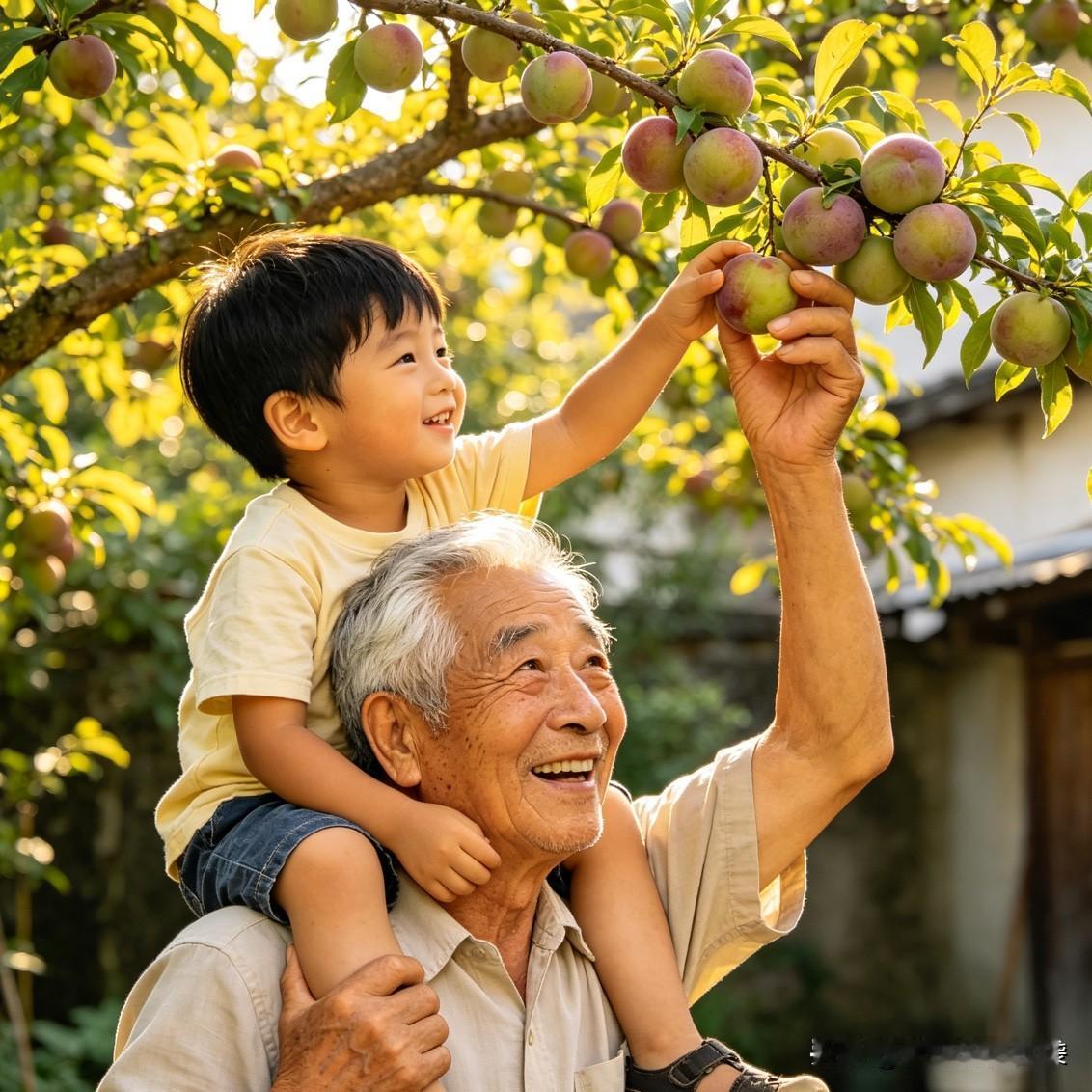 小时候，我很喜欢去姥爷家。

那是一间普普通通的平房，围着一方不大不小的院子，院