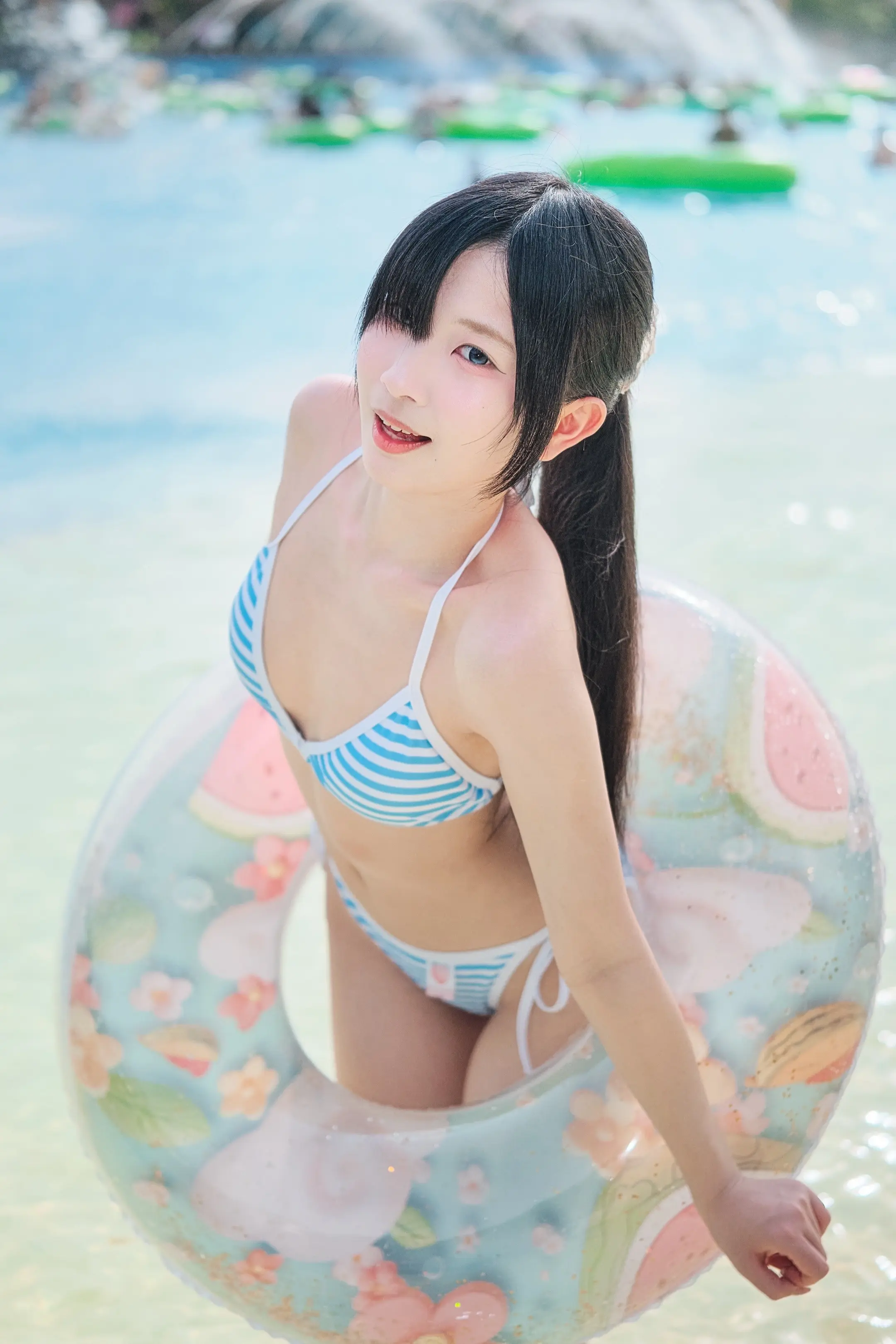 夏日海边 夏天泳装 泳衣方特水世界 夏天就是要玩水