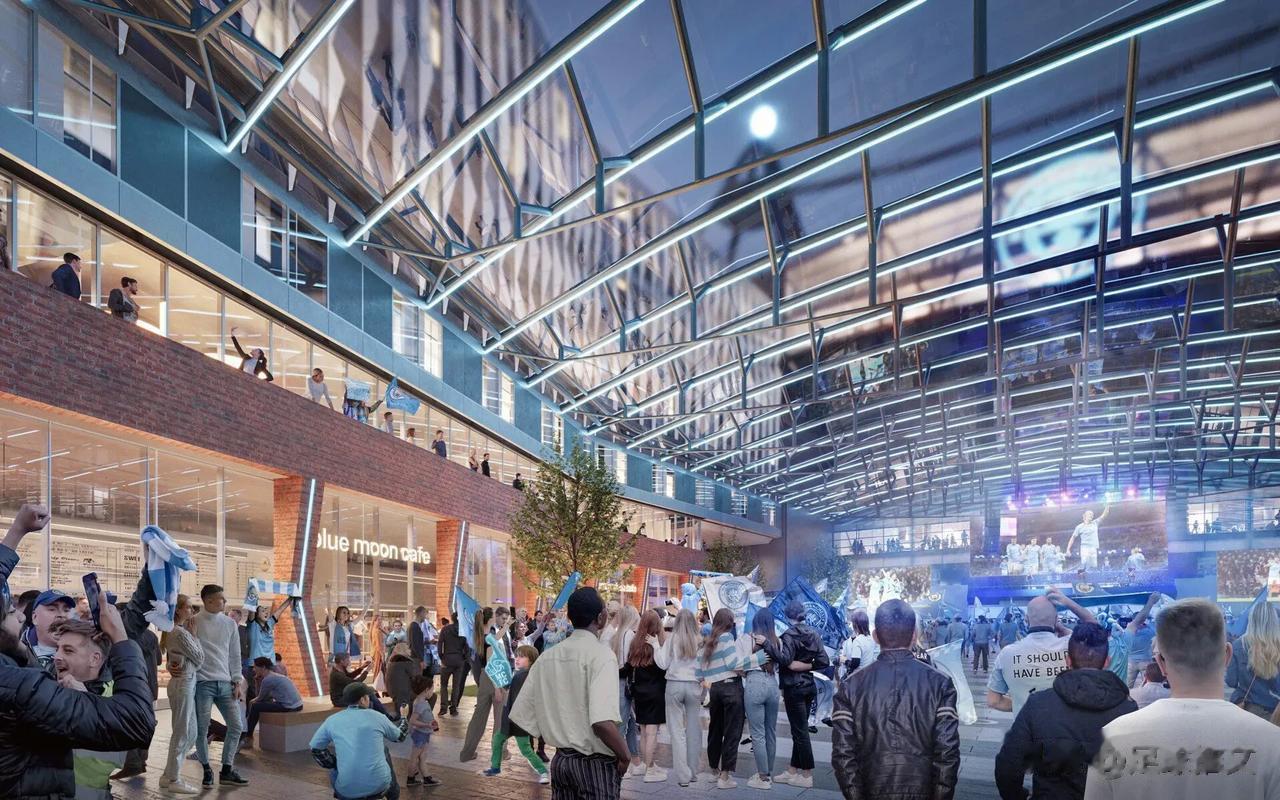 图评丨曼城已获得扩建伊蒂哈德球场的许可，体育场的容量将从53,000人增至60,