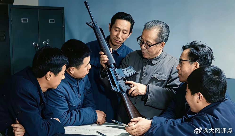 1969年，五机部通过北越拿到这支缴获的美军M16突击步枪，下发给626厂进行拆