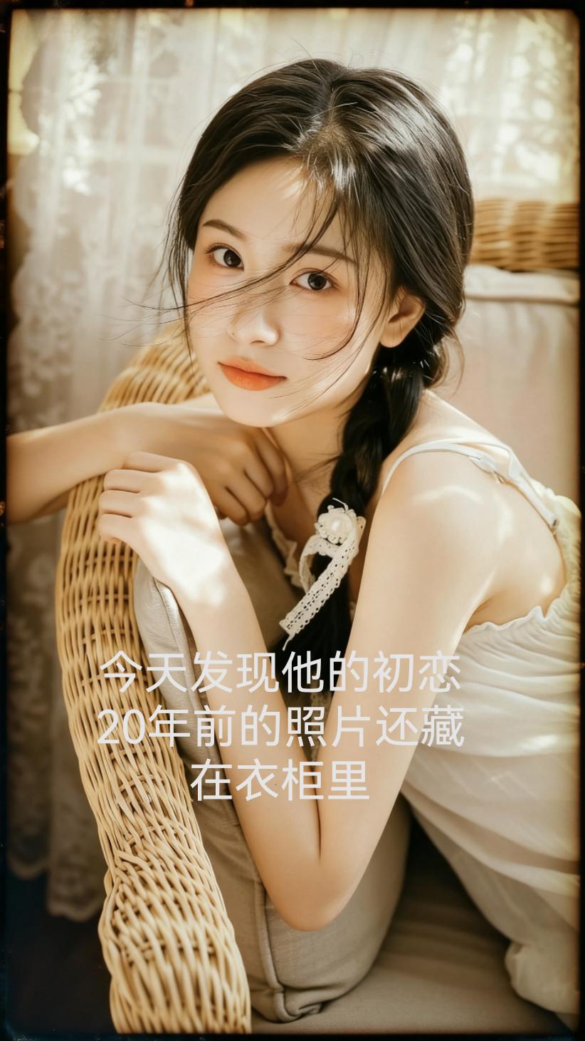 今天发现他的初恋20年前的照片