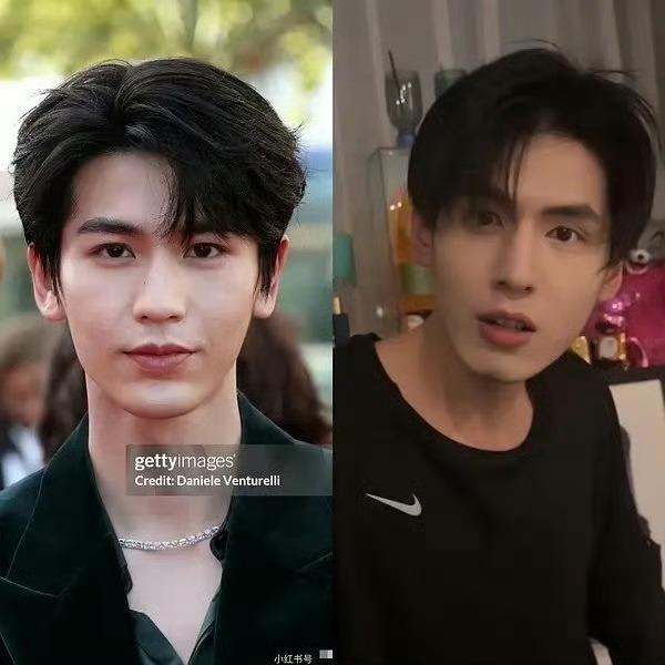 张凌赫和这个网红长得像吗？ 