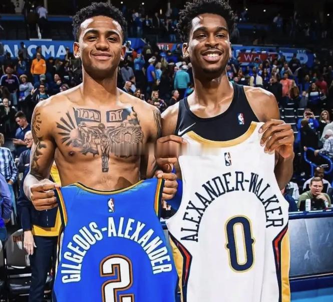 NBA这两位表兄弟已经提前预定两个奖项表哥:亚历山大，MVP场均31.6分4.5