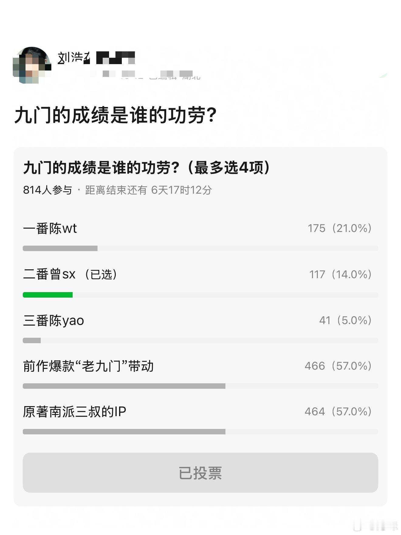 隔壁正在讨论九门的成绩是谁的功劳？这剧不是才开播吗？怎么这么快都有人抢着分功劳了